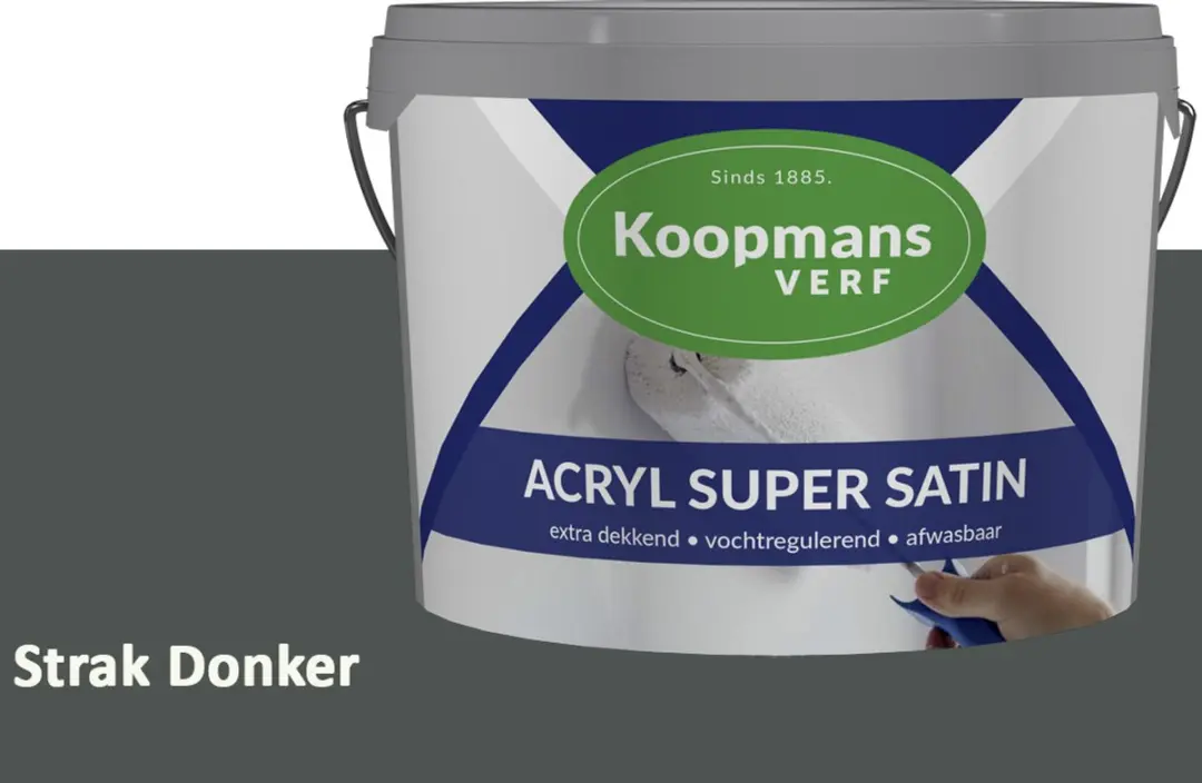 Koopmans Acryl Super Satin Zijdeglans Muurverf 2,5L