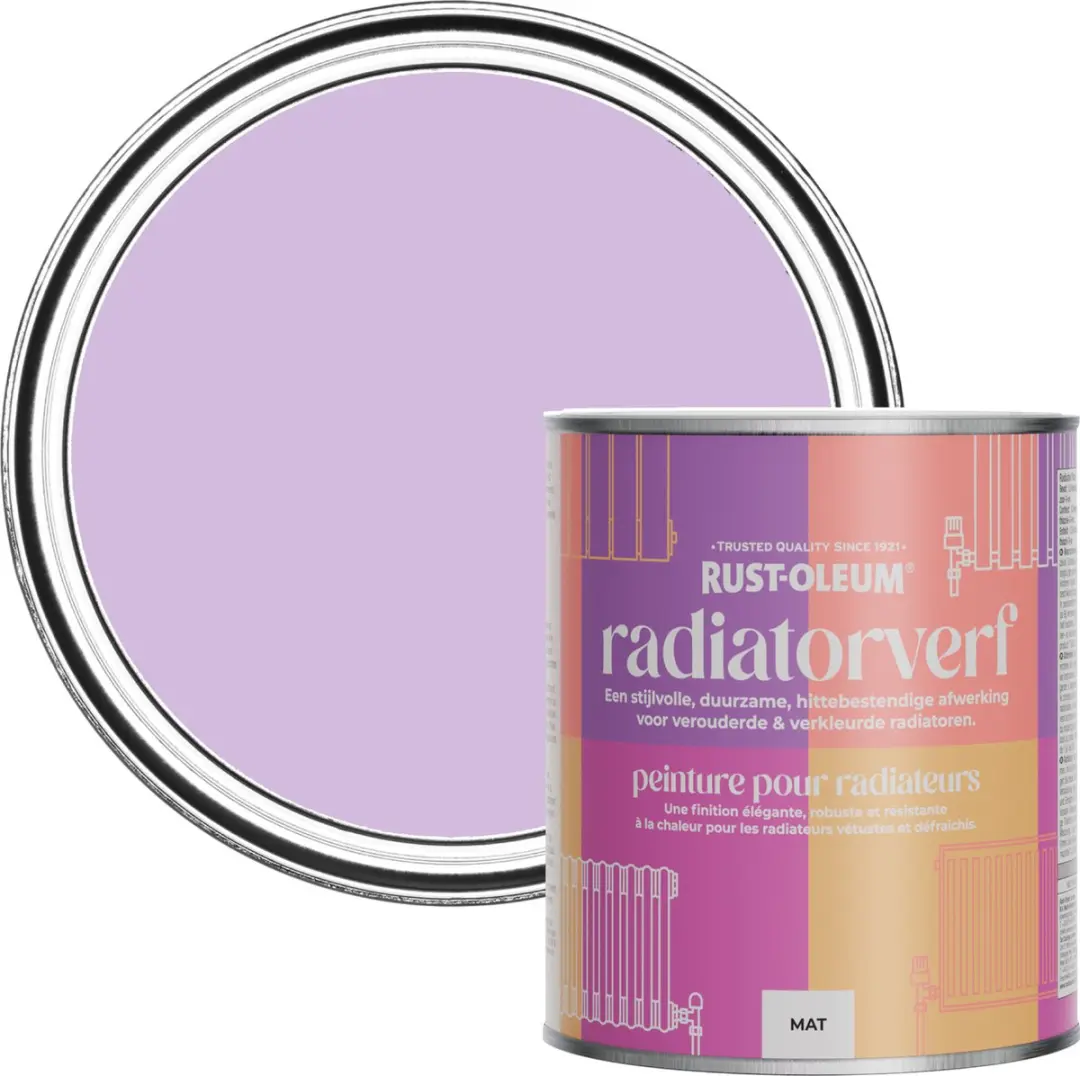 Rust-Oleum Paarse Radiatorverf 750ml