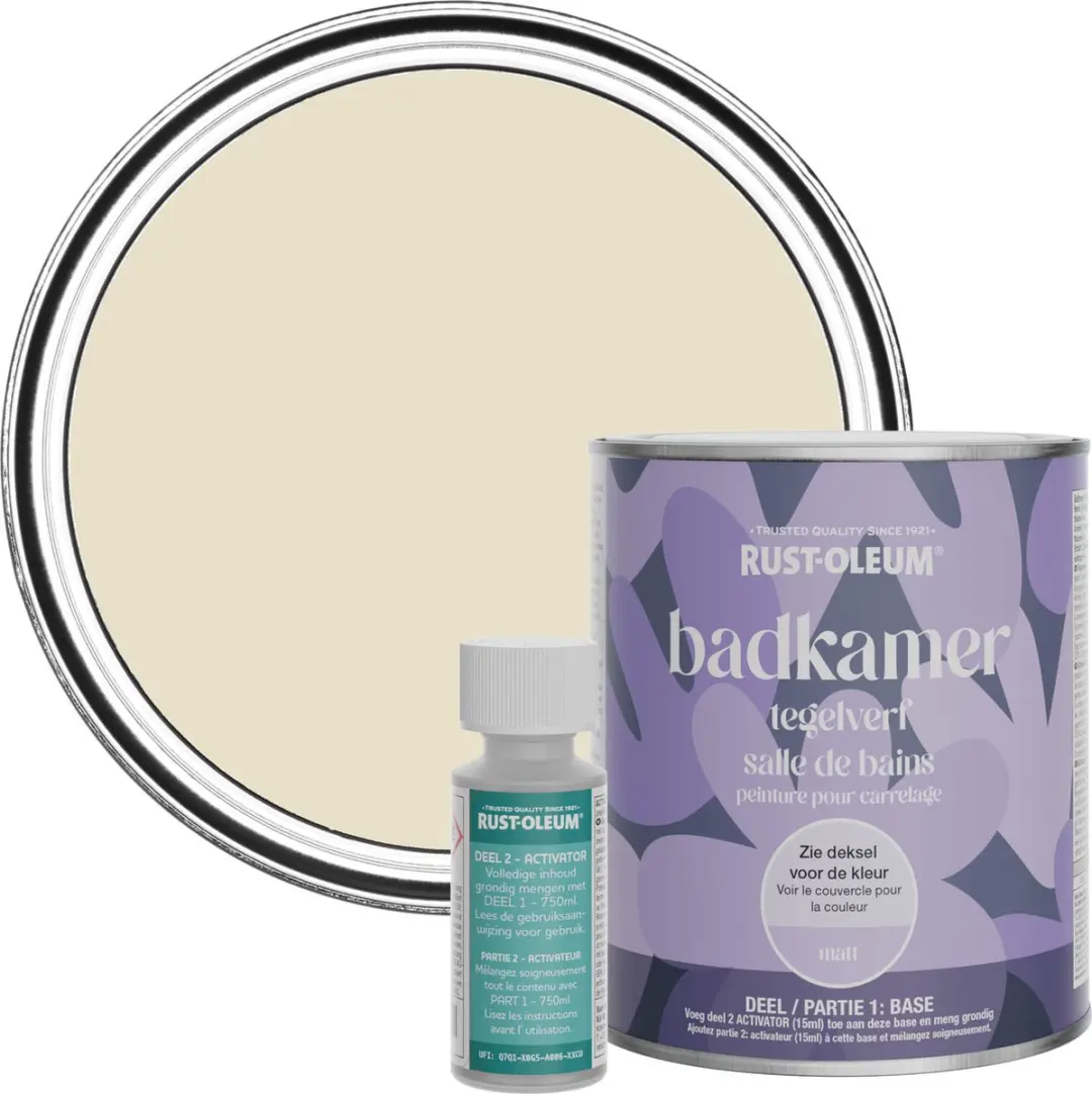 Rust-Oleum Beige Badkamer Tegelverf Matt Longsands Strand 750ml
