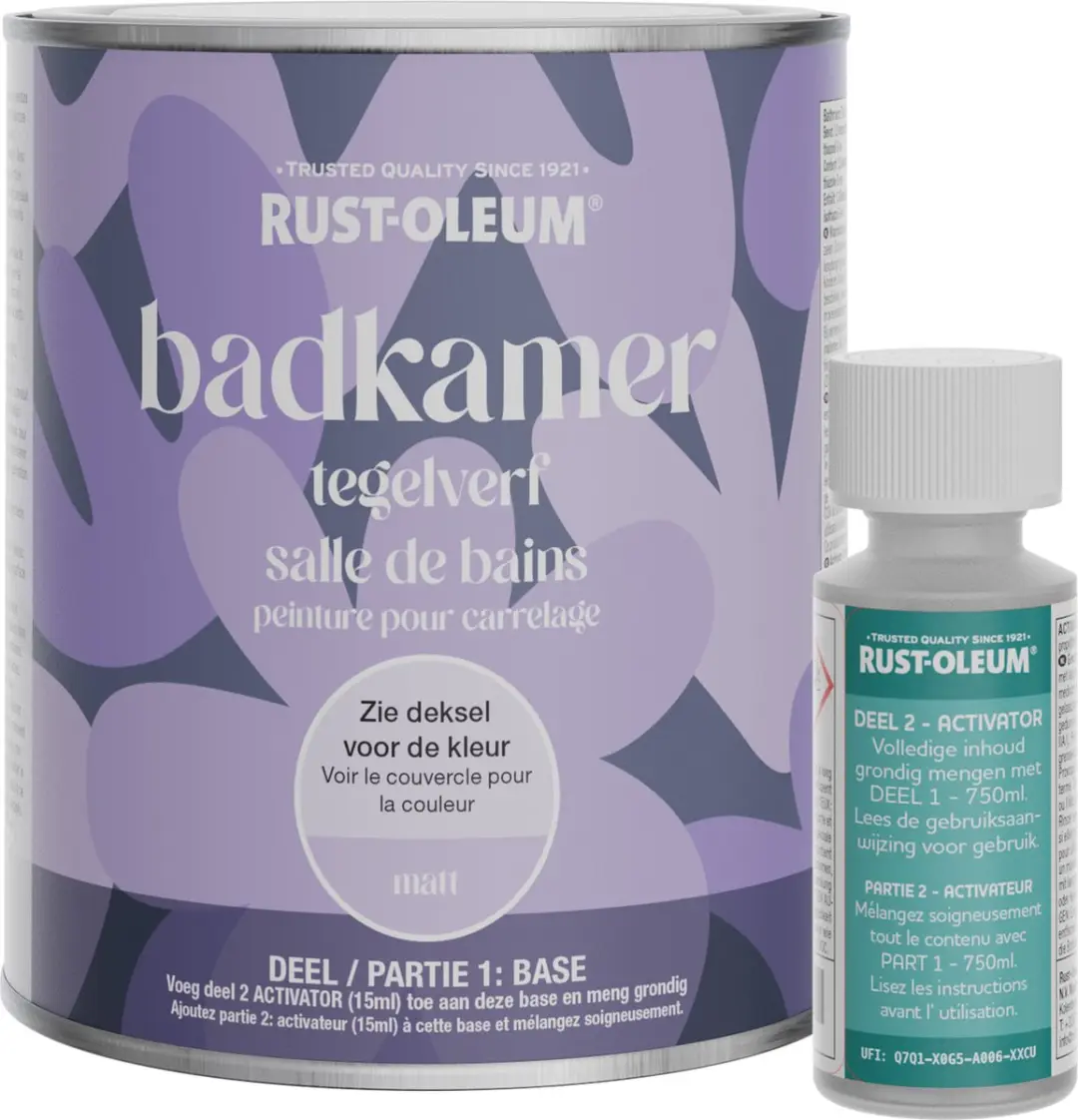 Rust-Oleum Beige Badkamer Tegelverf Matt Longsands Strand 750ml