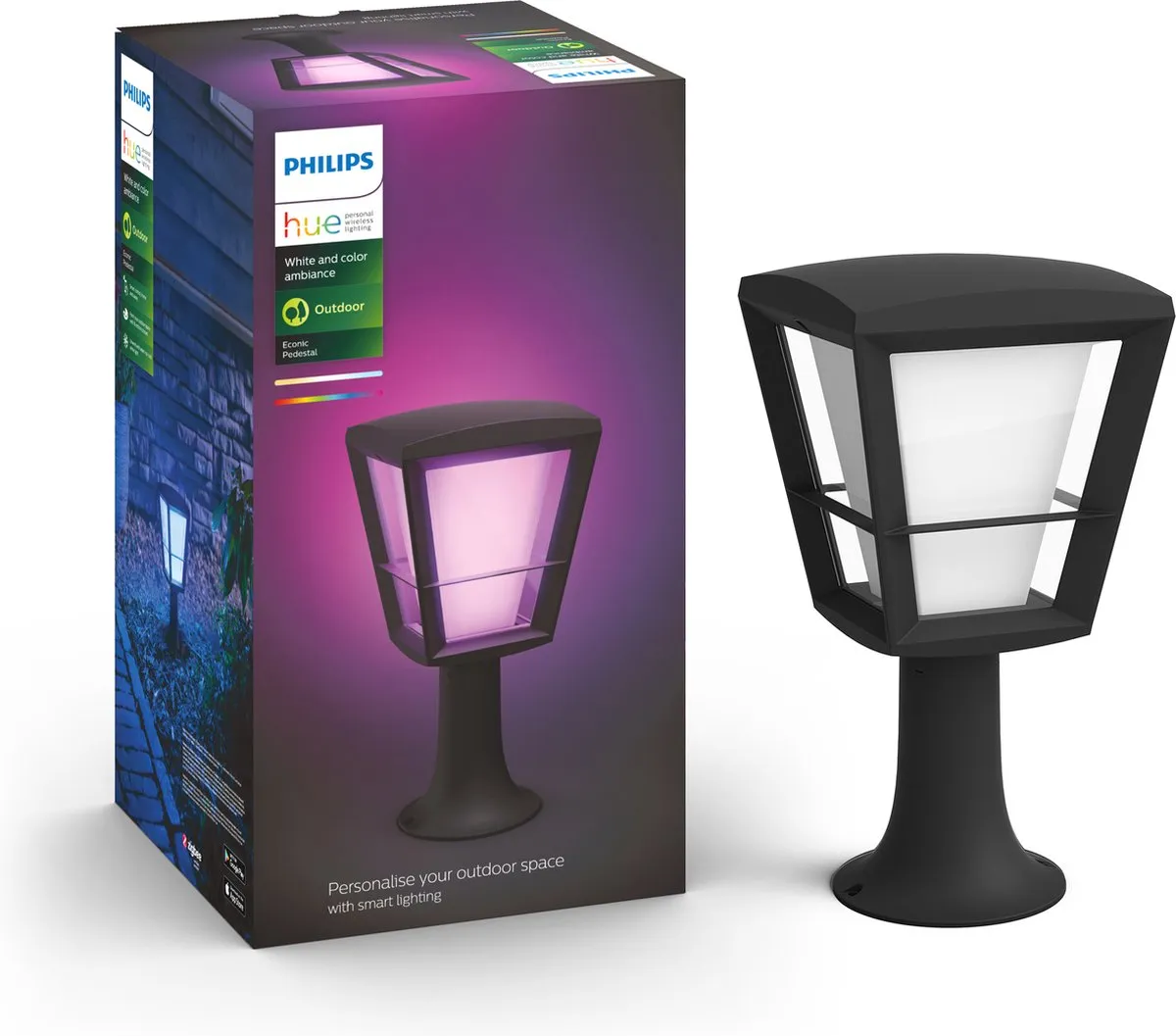 Philips Hue Econic Sokkellamp