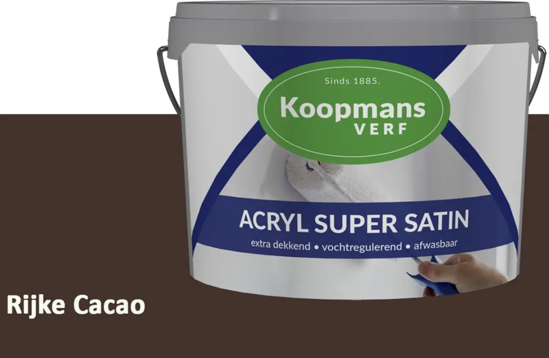 Koopmans Acryl Super Satin Zijdeglans Muurverf 10L