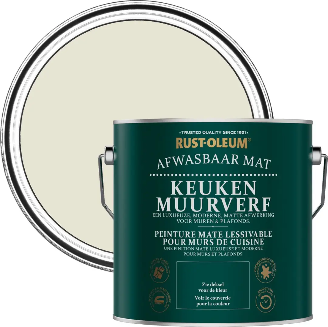 Rust-Oleum Grijs Keuken muurverf