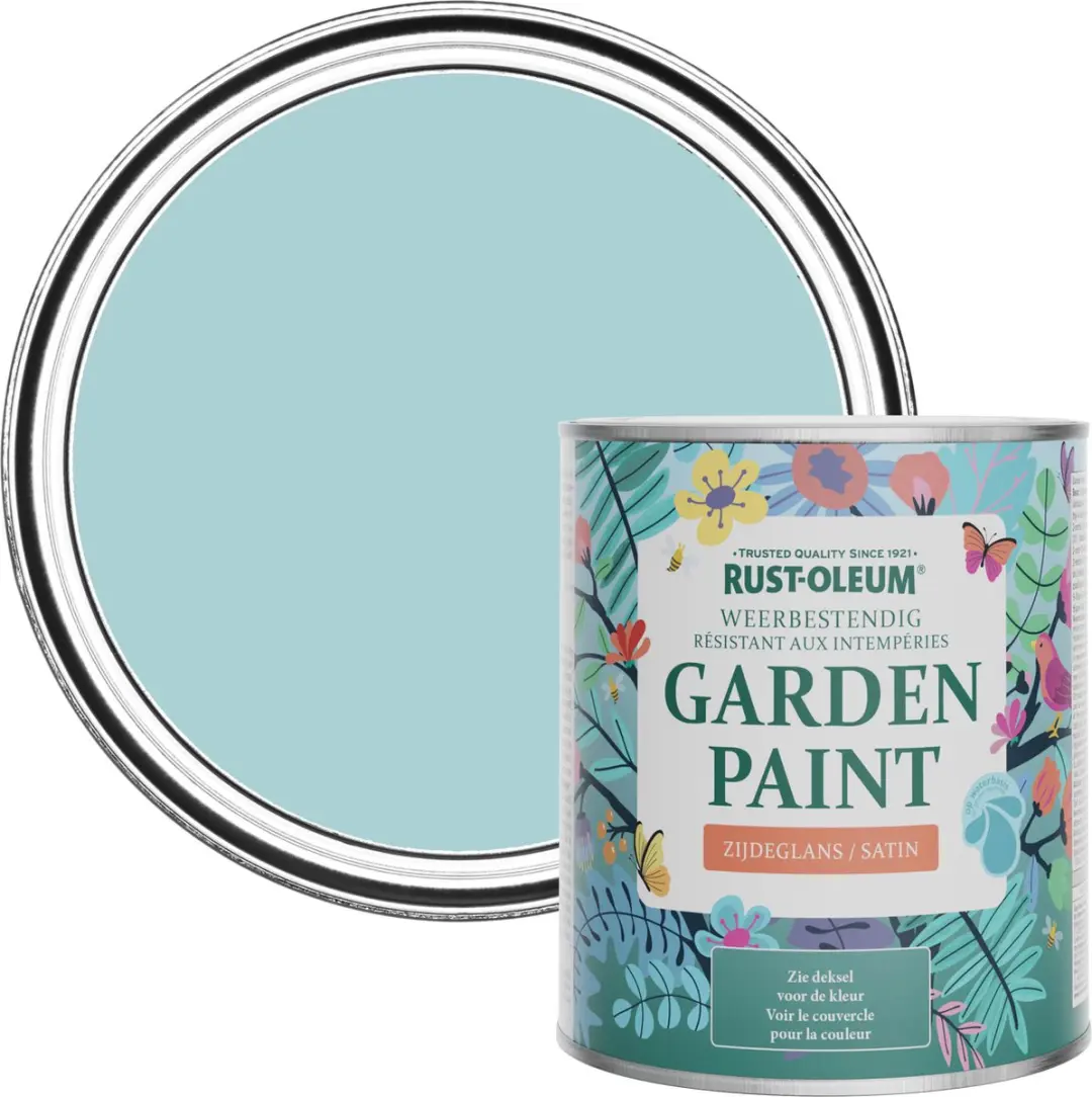 Rust-Oleum Kleine Cycladen Blauw Tuinverf 750ml