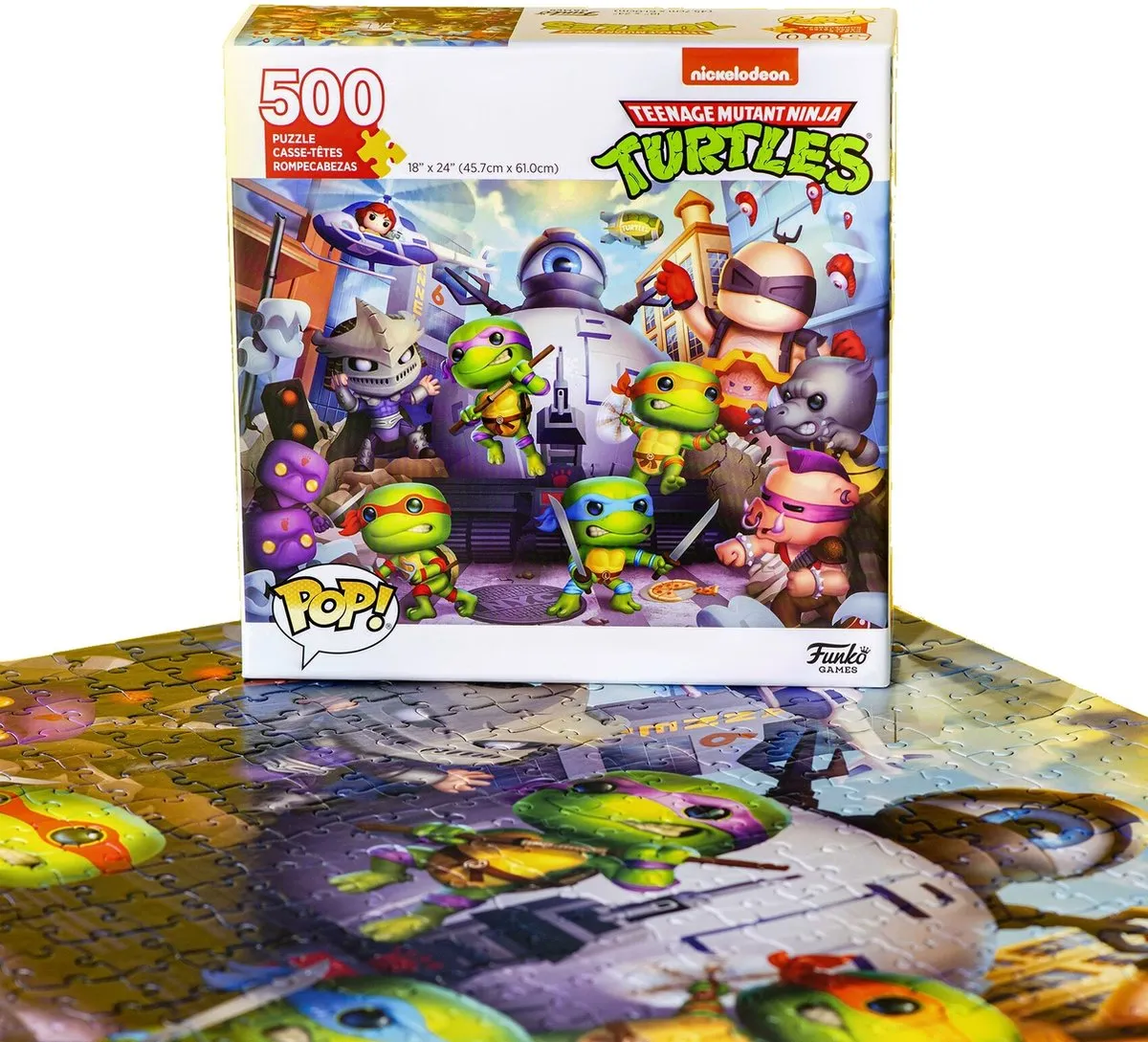 Funko Pop Teenage Mutant Ninja Turtles Puzzel 500 Stuks - Multi