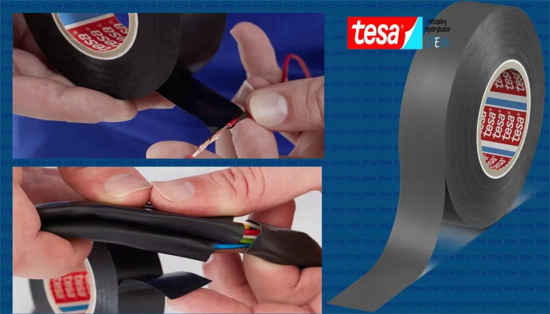 Tesa Isolatietape PVC 19mm x 33m - Grijs - afbeelding 3 van 3