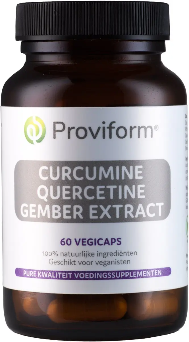 Proviform Curcumine Quercetine Gember Extract 60 Capsules