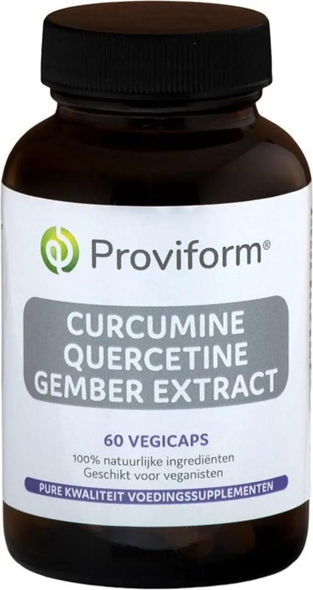 Proviform Curcumine Quercetine Gember Extract 60 Capsules
