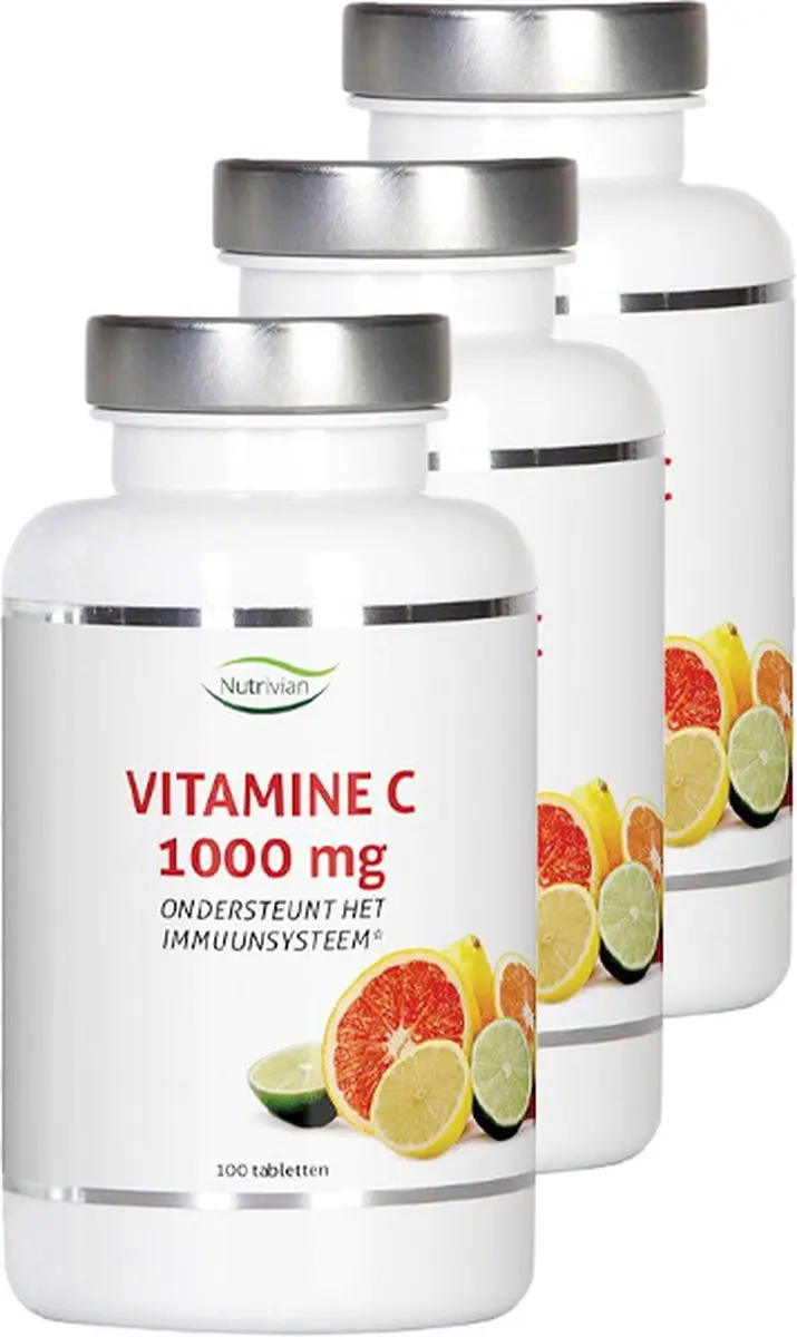 Nutrivian Vitamine C 1000mg + Bioflavonoïden 300 Tabletten