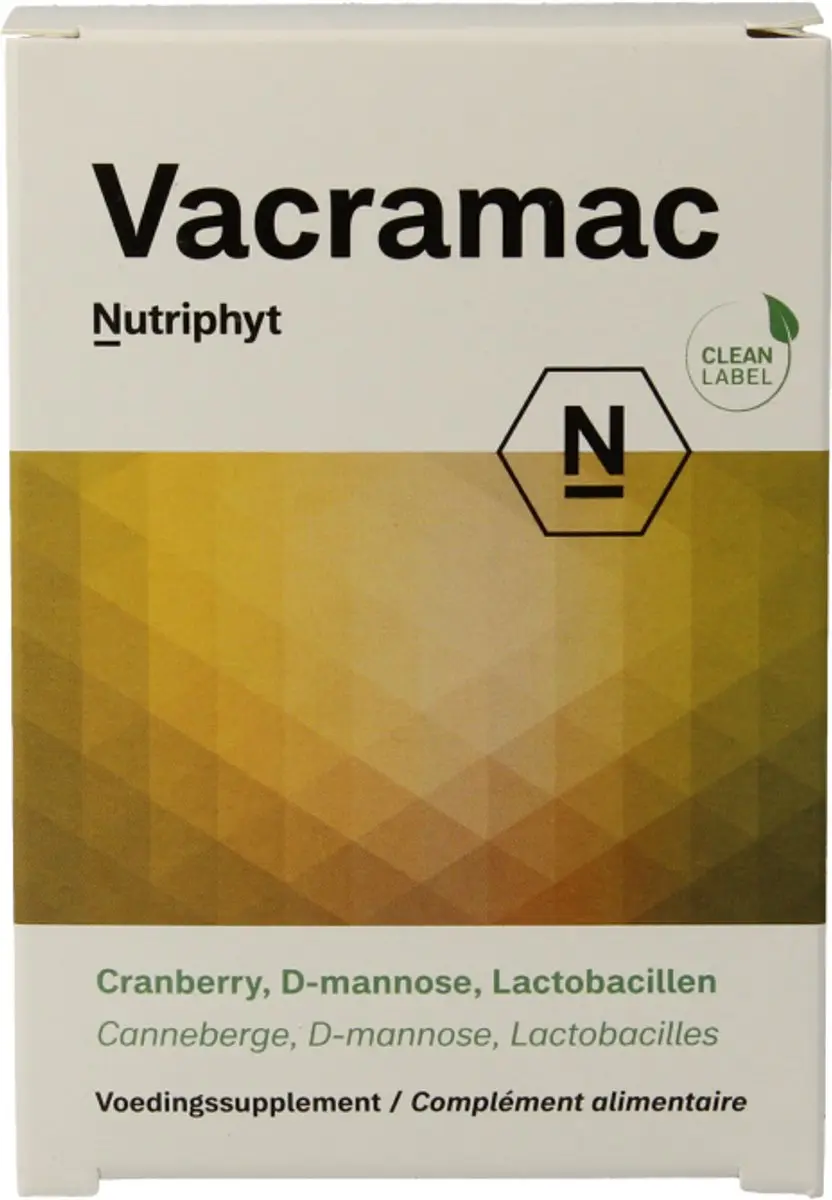 Nutriphyt Vacramac - 30 capsules - Pre-/Probiotica