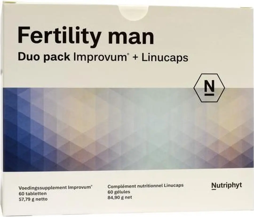 Nutriphyt Fertility man - 120 capsules