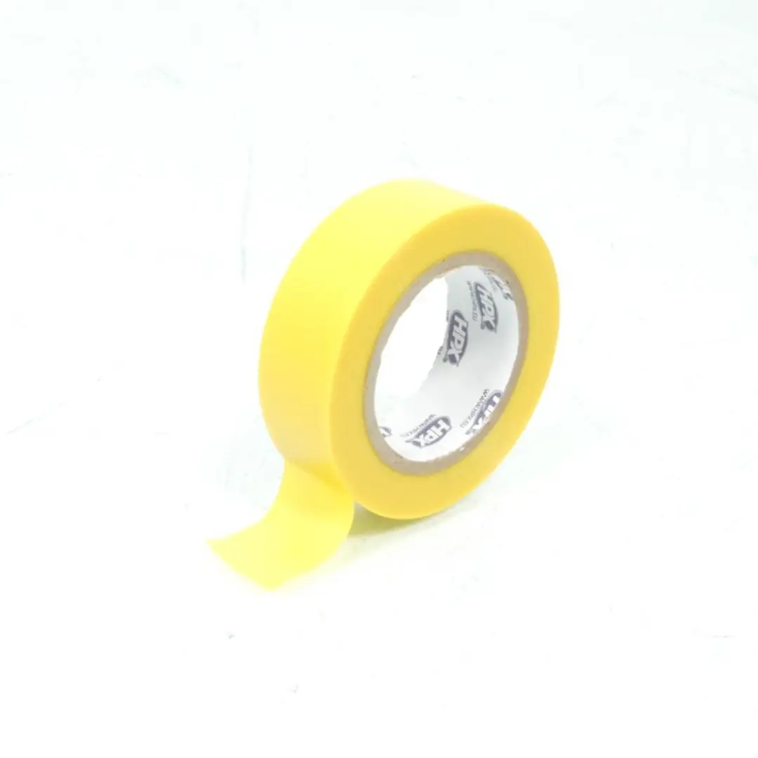 HPX PVC Isolatietape Geel 19mm x 10m