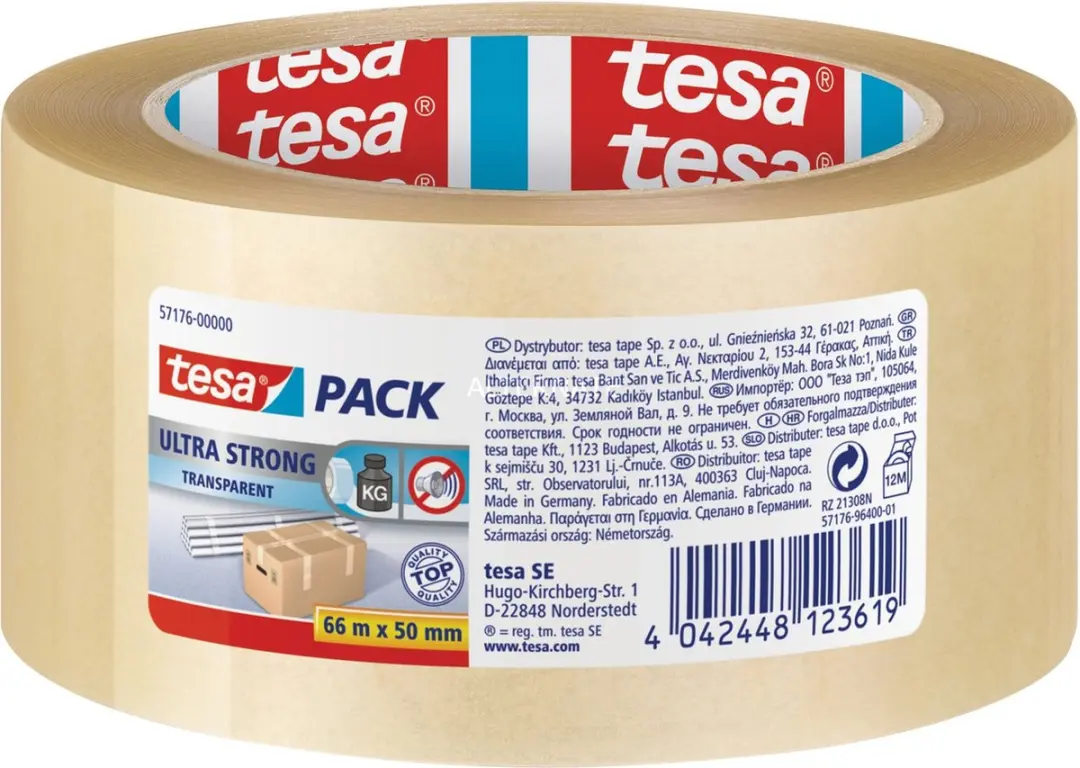 Tesa Verpakkingstape 66m x 50mm
