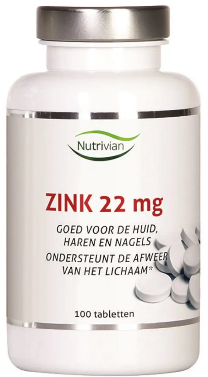 Nutrivian Zink Methionine 22mg Tabletten 100TB