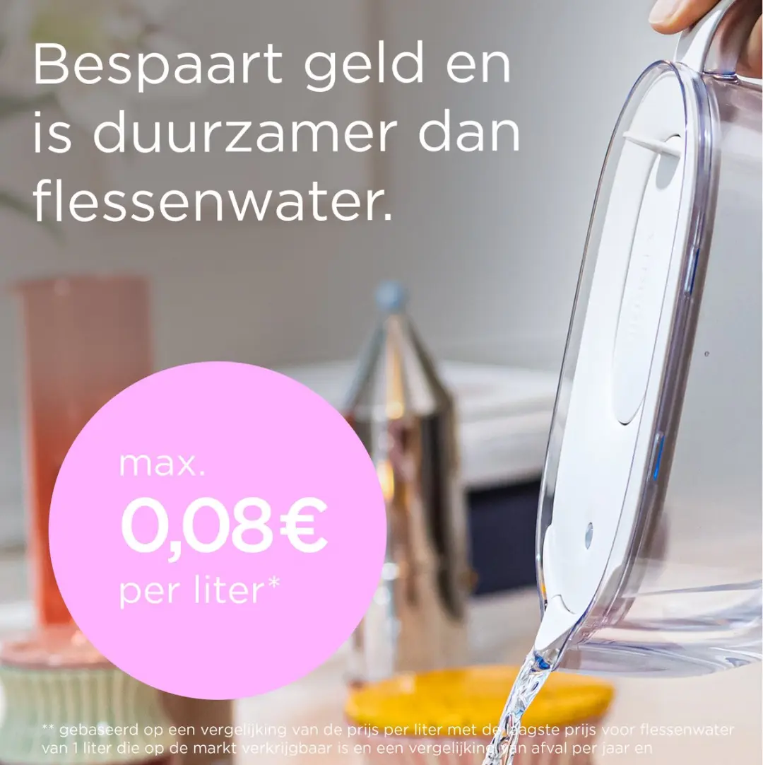 BRITA Style Essential XL Waterfilterkan 3,6L - Wit - 3x MAXTRA PRO
