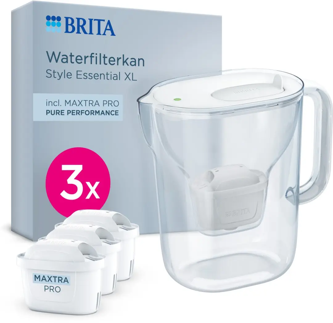 BRITA Style Essential XL Waterfilterkan 3,6L