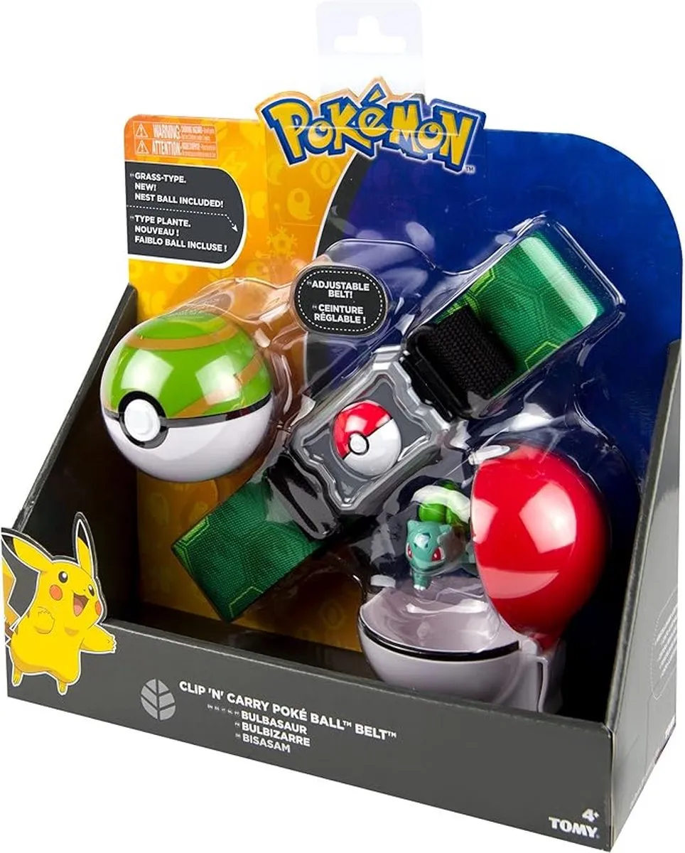 Tomy Pokémon Clip N Carry Belt - Bulbasaur