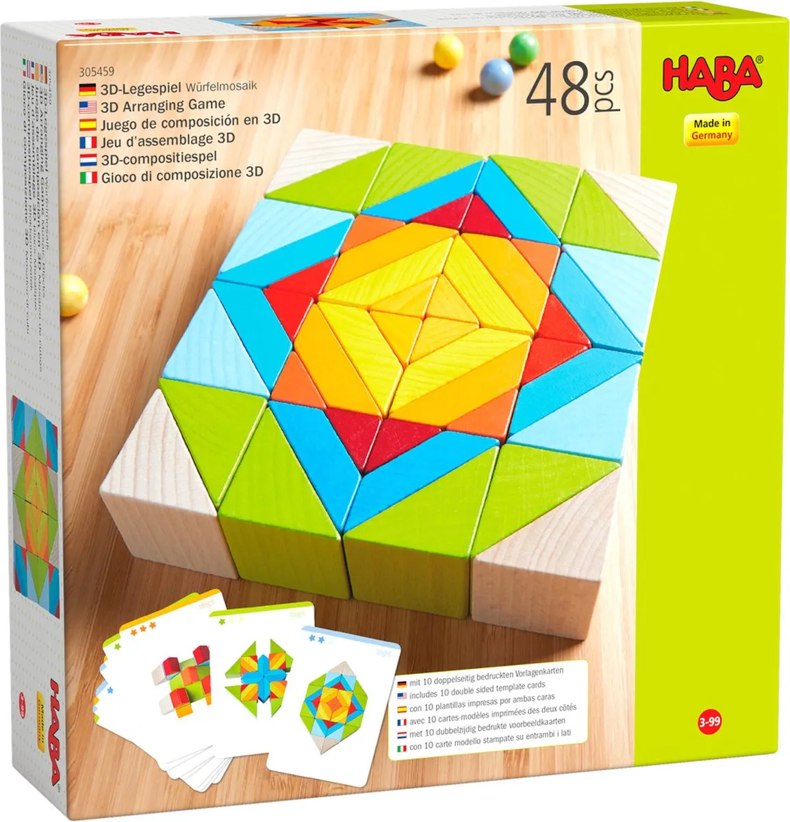Haba 3D CompositieSpel Blokkenmozaïek 305459
