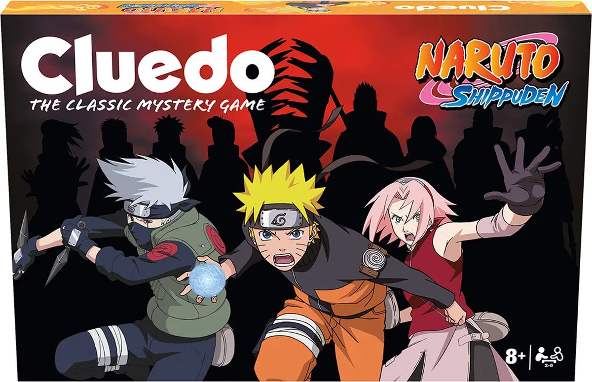 Winning Moves Cluedo Naruto Bordspel - 2-6 Spelers