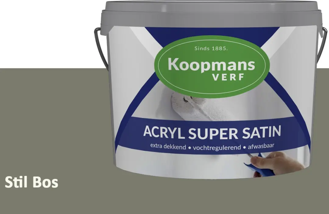Koopmans Acryl Super Satin Stil Bos Muurverf 2,5L