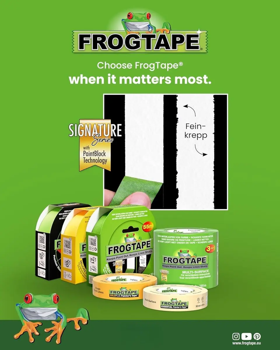 Kip FrogTape Multi Surface 24mm - 3 Stuks - afbeelding 6 van 6