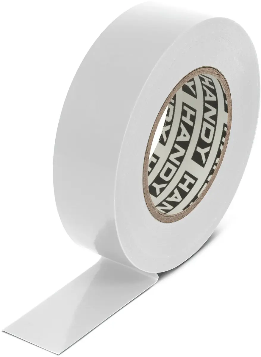 Handy Isolatietape Wit 20m x 19mm - 10 Rollen