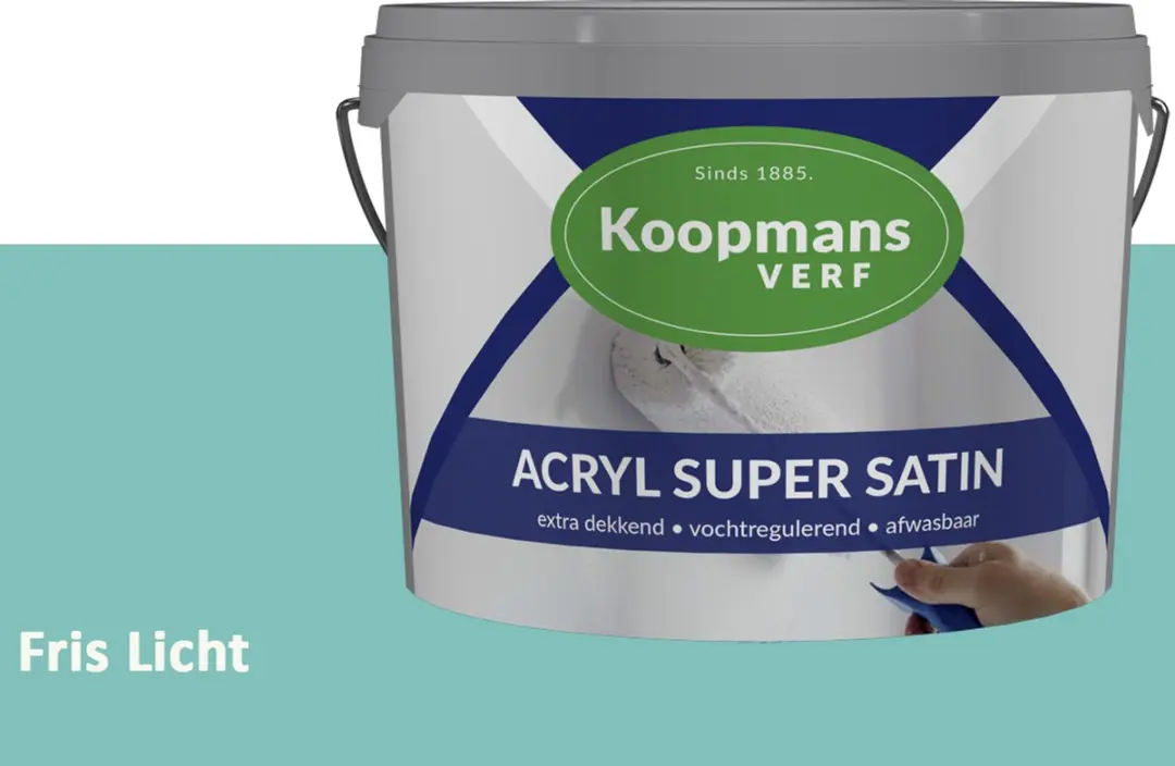 Koopmans Acryl Super Satin Zijdeglans Muurverf 5L
