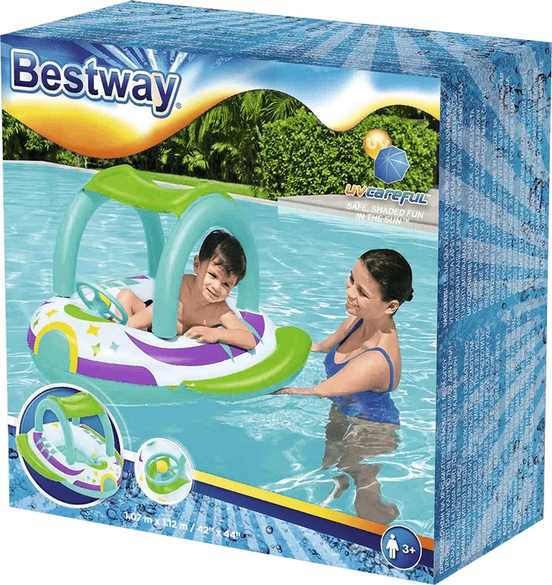 Bestway Opblaasbare Dierenfiguren Bad & Zwembad - 34030 - Meerkleurig