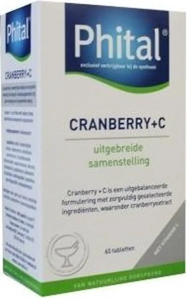 Phital Cranberry + C Tabletten 60 st