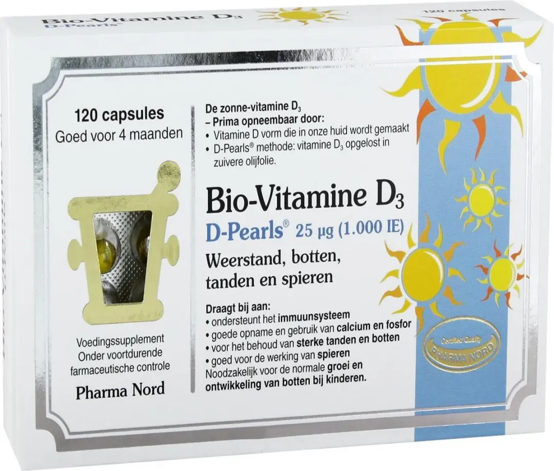 Pharma Nord Bio Vitamine D3 120 Capsules