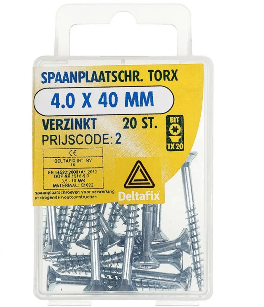 Deltafix Torx Schroeven 3,5x30mm