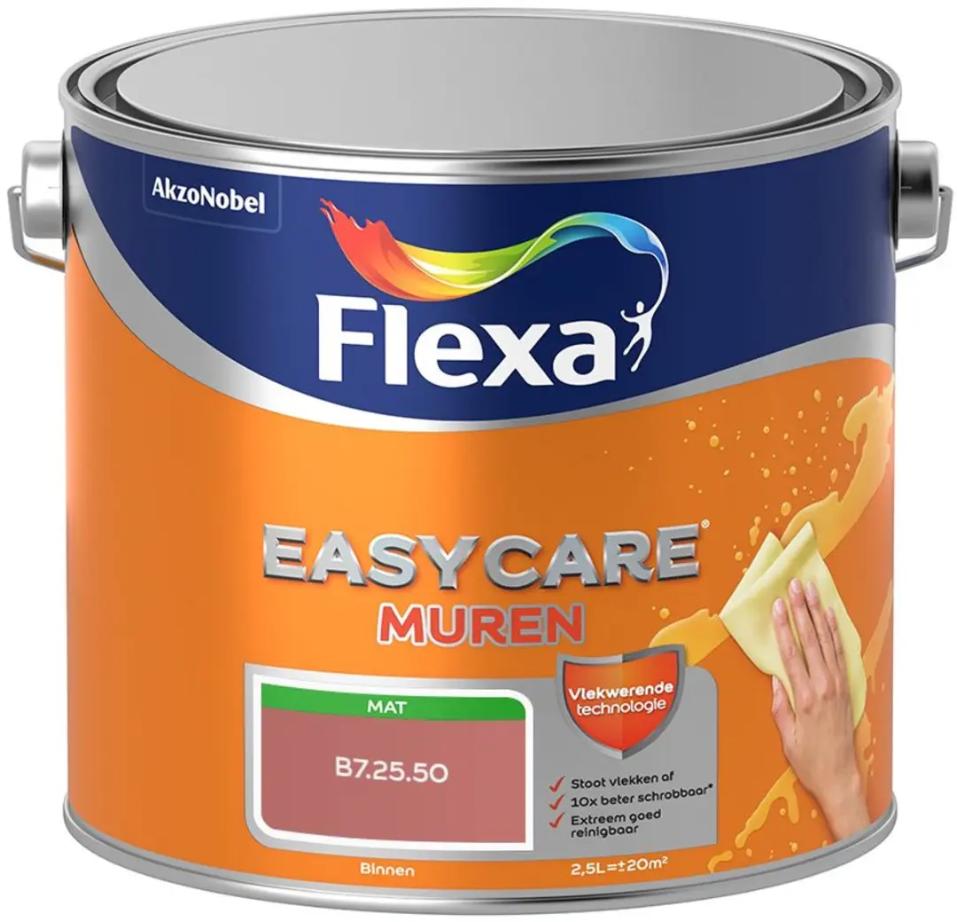 Flexa Easycare Muren B7.25.50 Mengverf 2,5L