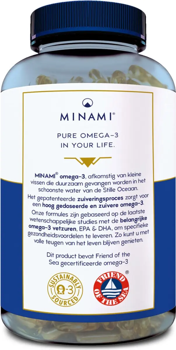 Minami MorEPA Original 240g - 2x120 Softgels - afbeelding 5 van 5