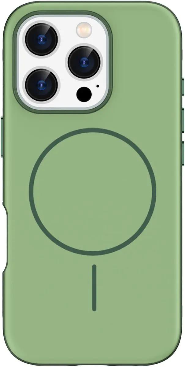 Imoshion Hoesje iPhone 16 Pro - Donkergroen MagSafe