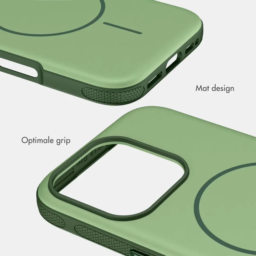 Imoshion Hoesje iPhone 16 Pro - Donkergroen MagSafe