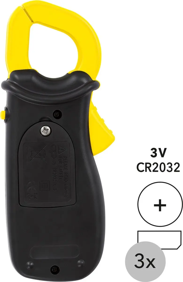 Trotec BE38 Stroomtang - Geel/Zwart