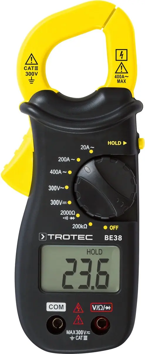 Trotec BE38 Stroomtang