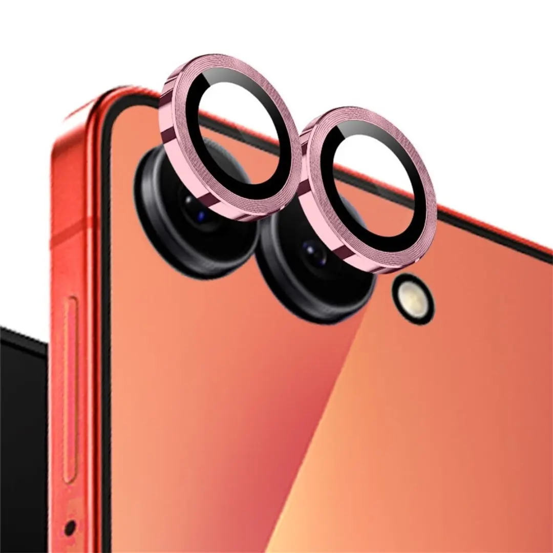 NORTHJO Galaxy Z Flip 8 Lensprotector - Roze - 2 Stuks