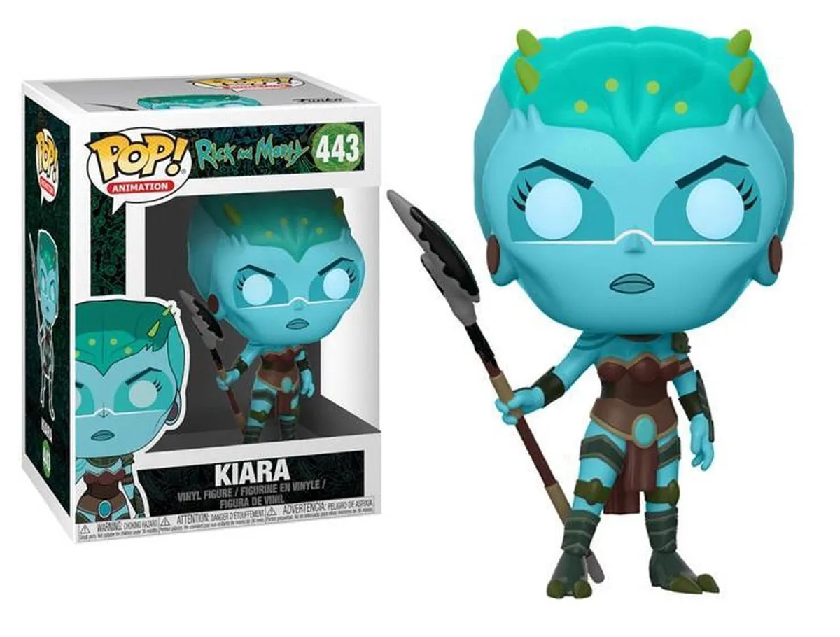 Funko POP! Kiara #443 Rick & Morty Figuur - 10cm - Multi - afbeelding 3 van 5