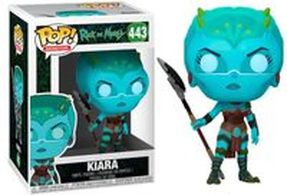 Funko POP! Kiara #443 Rick & Morty Figuur - 10cm - Multi - afbeelding 5 van 5
