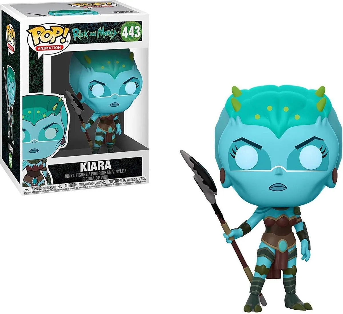 Funko POP! Kiara #443 Rick & Morty Figuur - 10cm - Multi - afbeelding 2 van 5