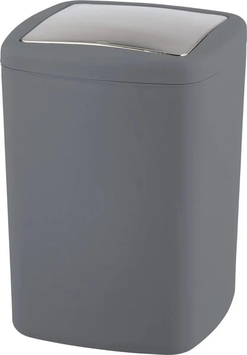 Wenko Barcelona Afvalemmer 8.5L - Antraciet