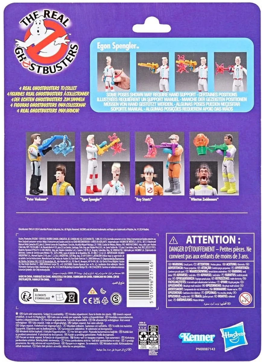 Hasbro The Real Ghostbusters Egon Spengler & Soar Throat Ghost F98915X0