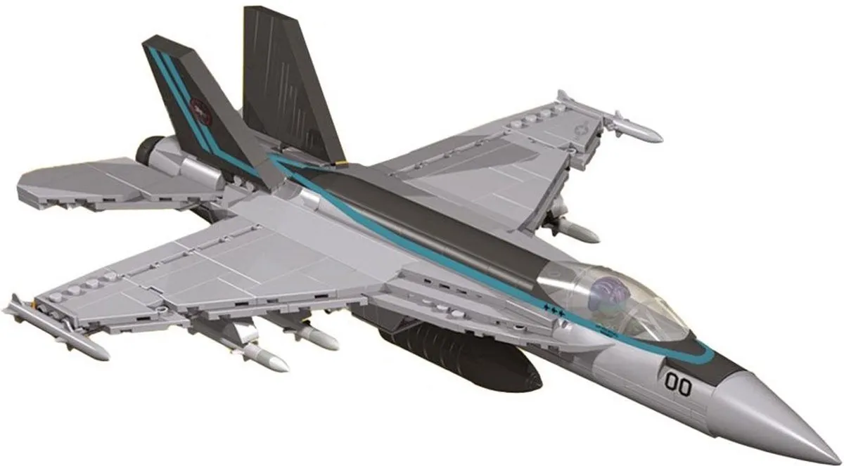 Cobi Super Hornet F/A-18E Bouwset 570 Onderdelen - COBI-5805 - afbeelding 6 van 6