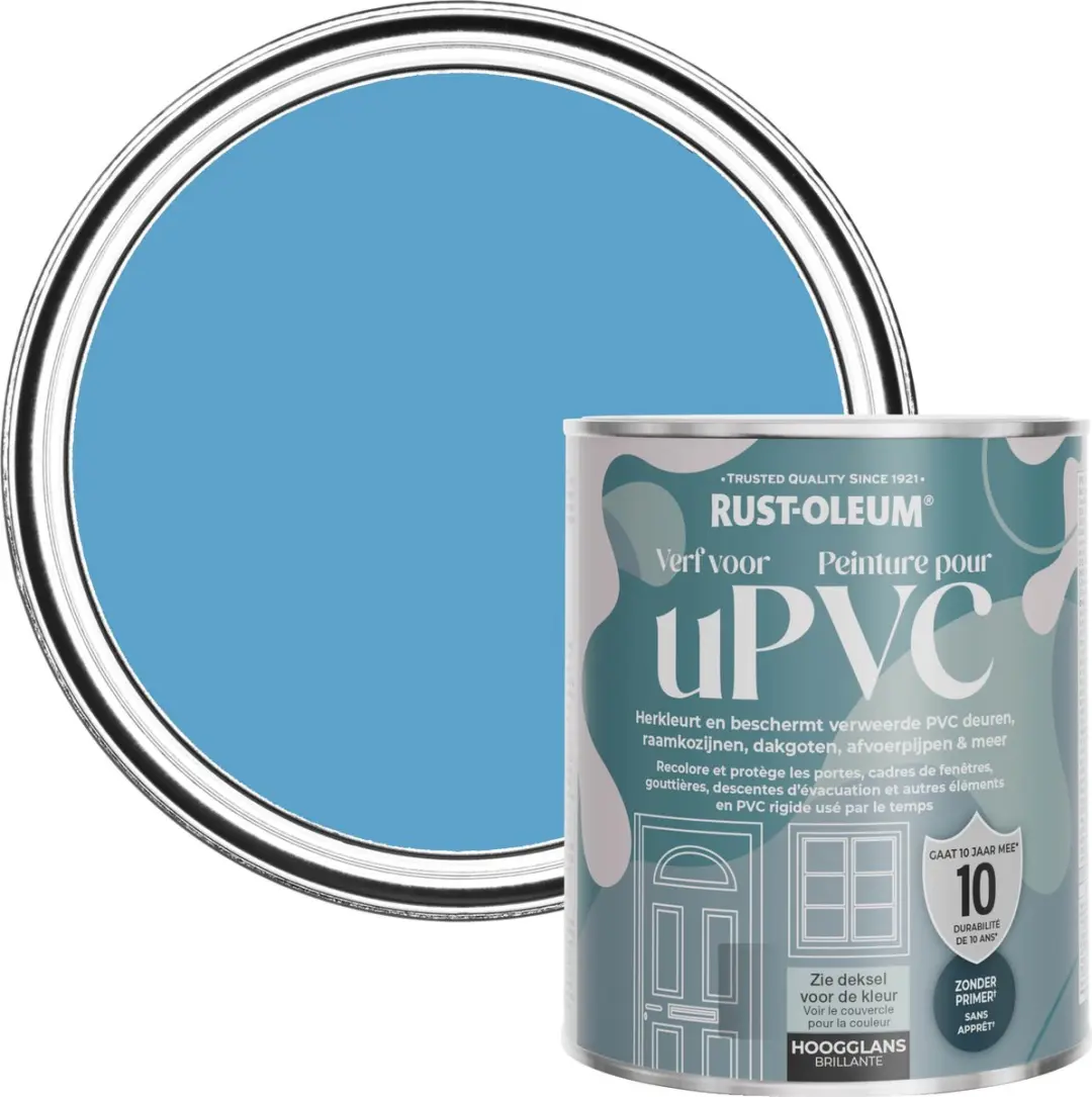 Rust-Oleum Blauw Hoogglans Verf 750ml
