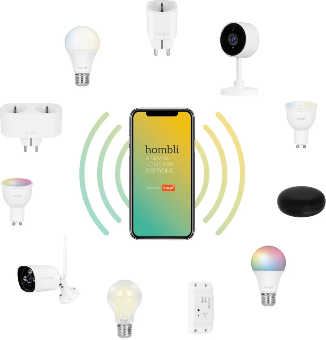 Hombli Smart Switch 2300W - 2 Stuks Wit