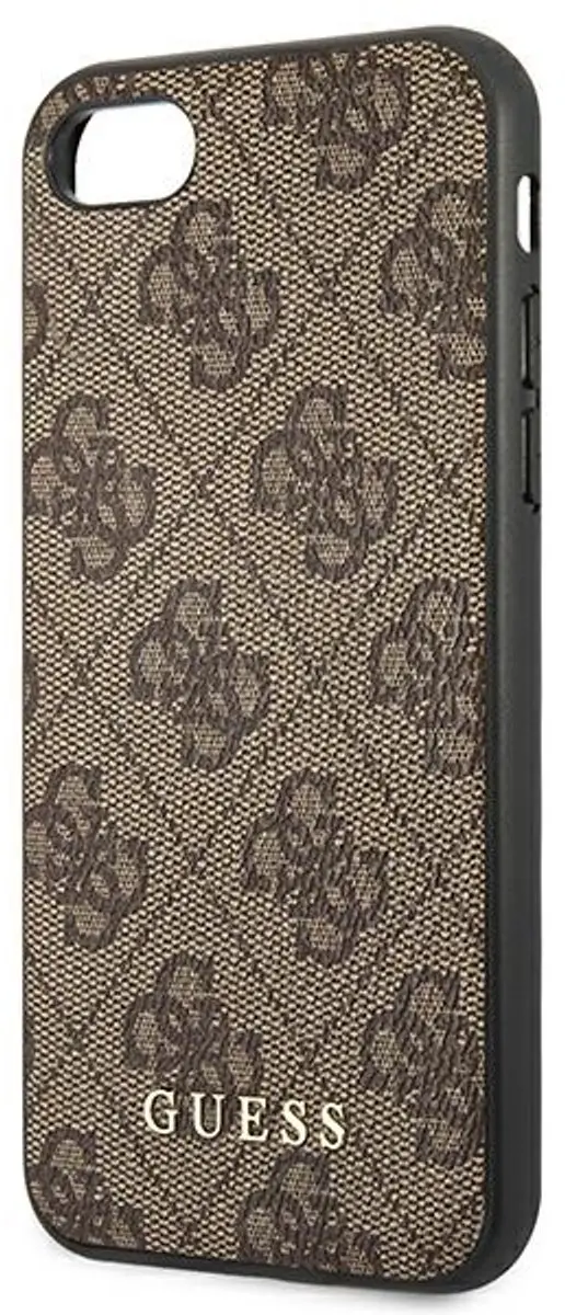 GUESS 4G Back Case - iPhone 7/8/SE Bruin - afbeelding 6 van 6