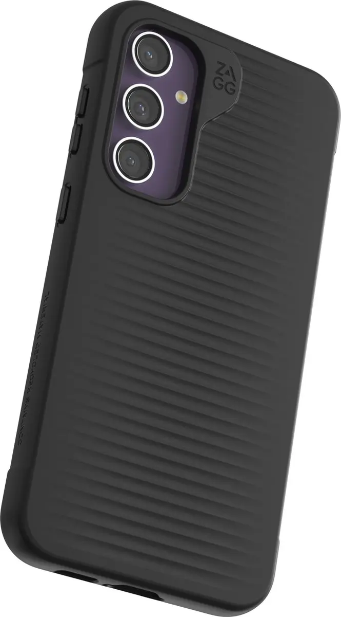 ZAGG Luxe Slim Hoesje Samsung Galaxy S23 FE - Grafeen Back Cover - Zwart