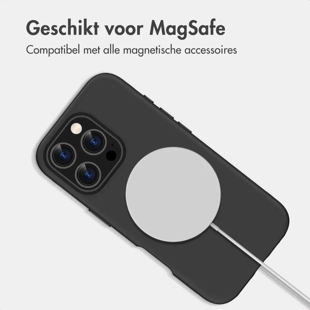 imoshion Hoesje iPhone 16 Pro - Zwart - MagSafe