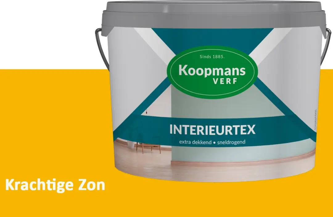 Koopmans Interieurtex Matte Muurverf Krachtige Zon 10L
